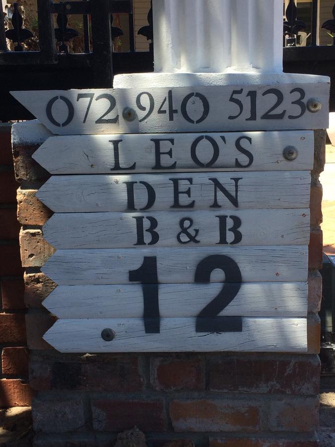Leo'S Den Bed & Breakfast Vishoek Exterior foto
